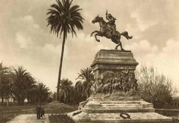 Monumento celebrativo - Monumento ad Anita Garibaldi - Mario Rutelli - Roma - Colle del Gianicolo