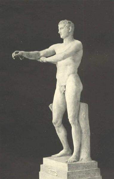 Scultura - Apoxyomenos - Lisippo - Città del Vaticano - Musei Vaticani - Braccio Nuovo