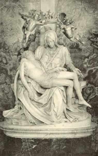 Scultura - La Pietà - Michelangelo Buonarroti - Città del Vaticano - Basilica di S. Pietro