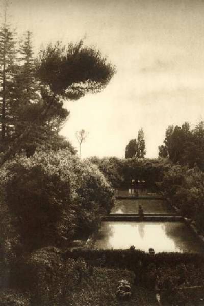 Tivoli - Villa d'Este - Giardino con le vasche