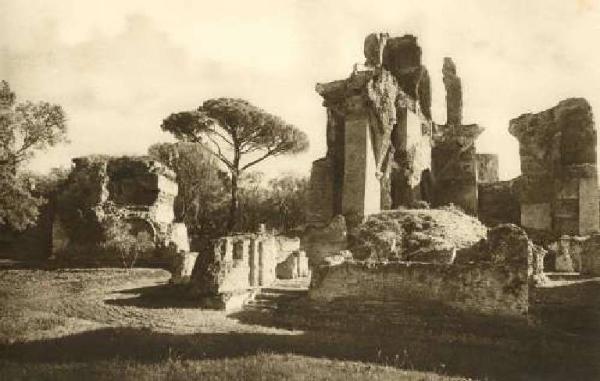 Sito archeologico - Tivoli - Villa Adriana - Biblioteca Latina