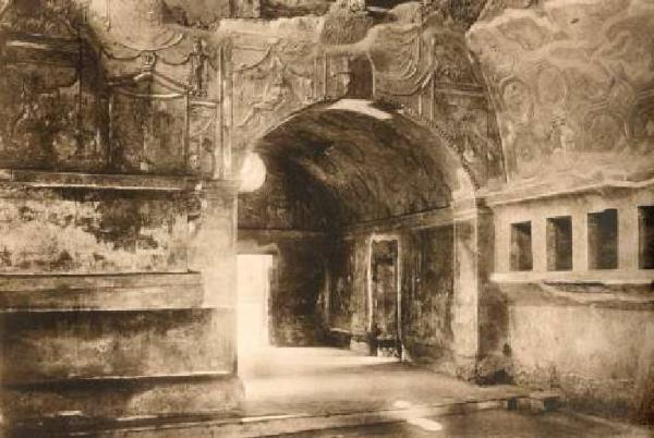 Sito archeologico - Pompei - Terme Stabiane - Interno