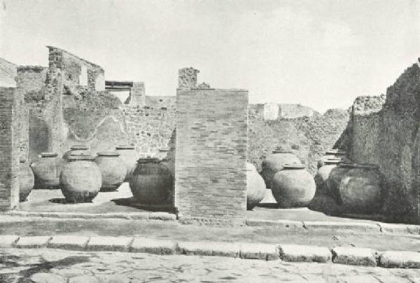 Sito archeologico - Pompei - Bottega del Mercante d'olio