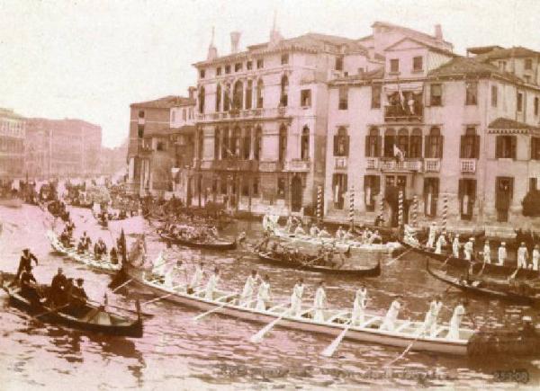 Venezia - Canal Grande - Regata storica - Corteo