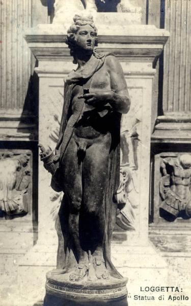 Venezia - Campanile di S Marco - Loggetta del Sansovino - Statua di Apollo