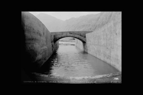 Società Elettrica Cisalpina - Cividate Camuno - Centrale idroelettrica - Canale fugatore