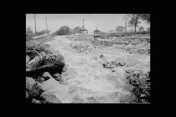 Val di Fa - Alluvione - Torrente in piena