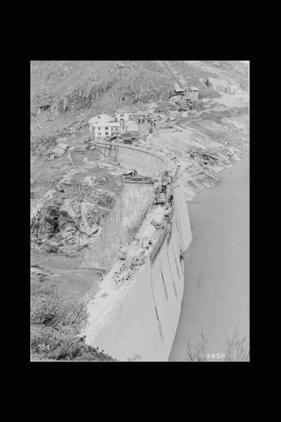 Società Edison - Valle Camonica - Diga e lago artificiale