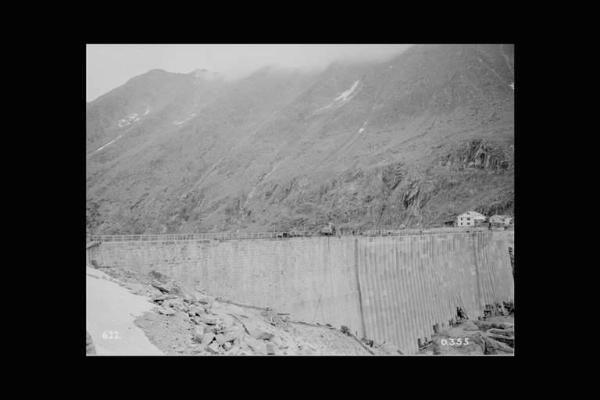 Società Edison - Lago Pantano d'Avio (?) - Cantiere