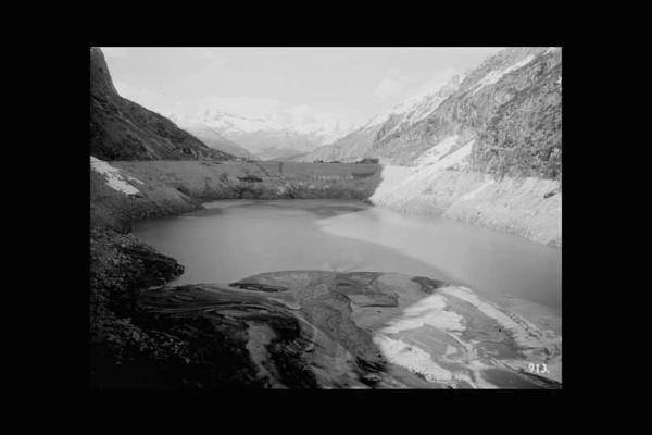 Società Edison - Valle Camonica - Bacino artificiale e diga