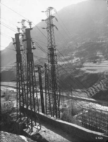 Società Edison - Valle Camonica - Tralicci