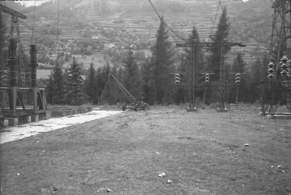 Società Edison - Valle Camonica - Tralicci e linee elettrriche aeree