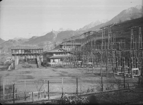 Società Edison - Cividate Camuno - Centrale idroelettrica - Cabina elettrica esterna