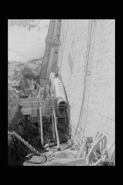 Società Edison - Lago Salarno - Diga - Cantiere della S.A.L.C.I.