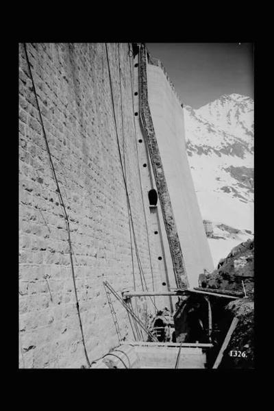 Società Edison - Lago Salarno - Diga - Cantiere della S.A.L.C.I.