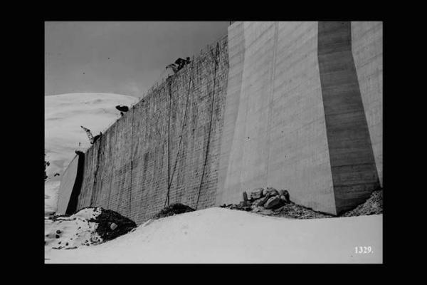 Società Edison - Lago Salarno - Diga - Cantiere della S.A.L.C.I.