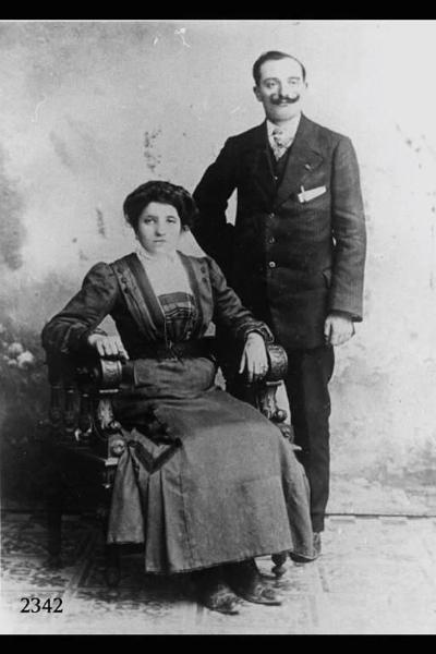 Coniugi Lucia Carminati e Angelo Nardi.