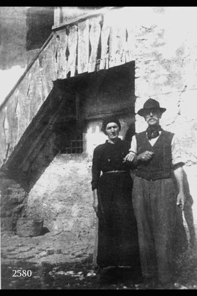 Ritratto dei coniugi Carlo Zuccala e Maria Gloriotti.