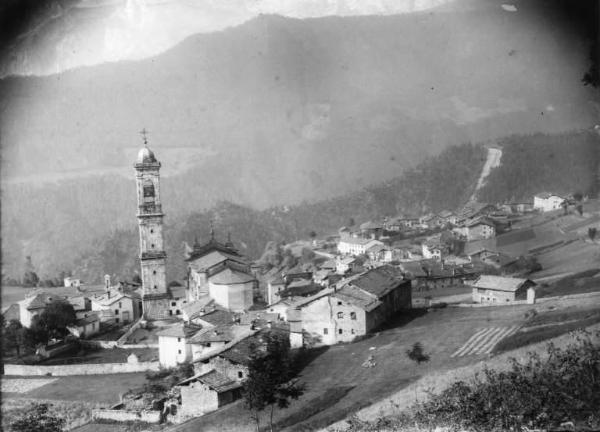 Vilminore dall'alto - Il paese e la sua valle.