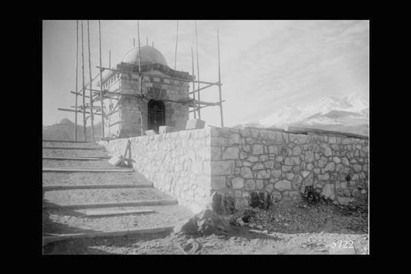 Bienno - Santuario di Cristo Re - Lavori di costruzione