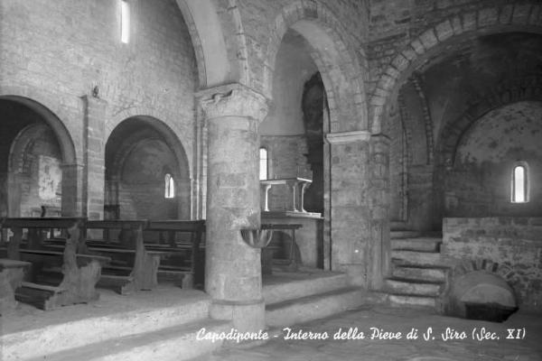 Capo di Ponte - Località Cemmo - Pieve di S. Siro - Interno