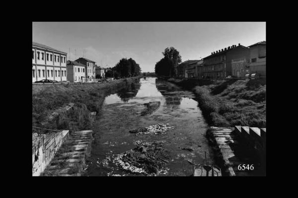 Naviglio di Pavia - Veduta dell'ultimo tratto del canale a Pavia.