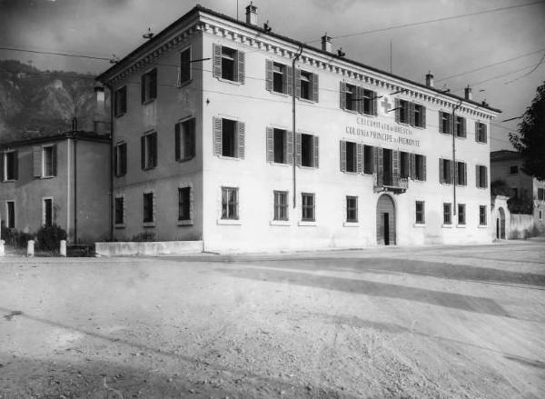 Edificio della C.R.I. Comitato di Brescia, Colonia Principe di Piemonte.