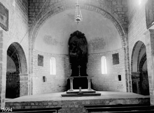 Capo di Ponte - Località Cemmo - Pieve di S. Siro - Interno - Abside