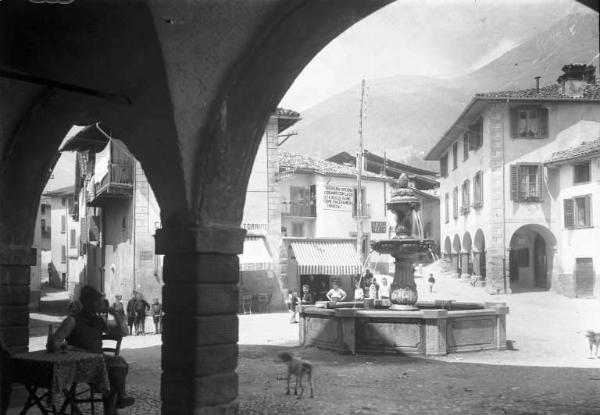 Borno - Piazza Umberto I