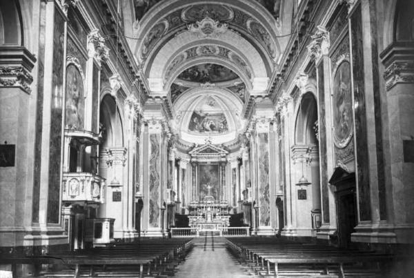 Borno - Chiesa parrocchiale di S. Giovanni Battista - Interno