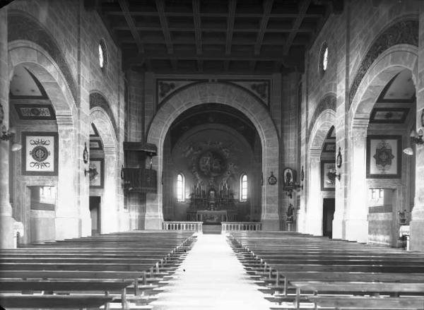 Cogno - Chiesa parrocchiale dell'Annunciazione - Interno