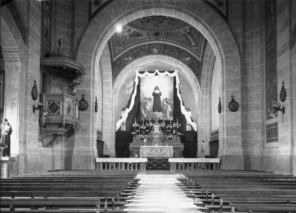 Cogno - Chiesa parrocchiale dell'Annunciazione - Interno