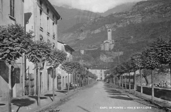 Capo di Ponte - Viale della Stazione