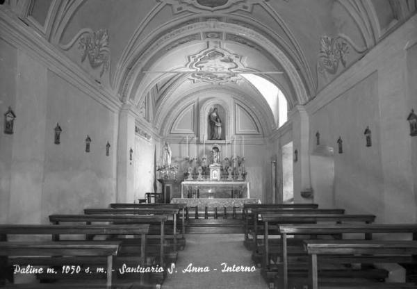 Borno - Località Paline - Santuario di S. Anna - Interno