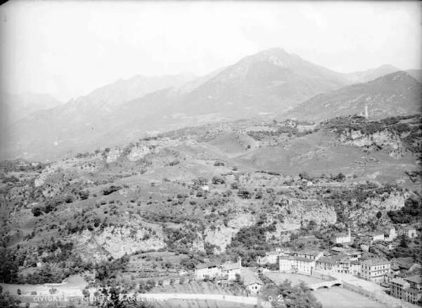 Cividate Camuno - Panorama con il monte Barberino