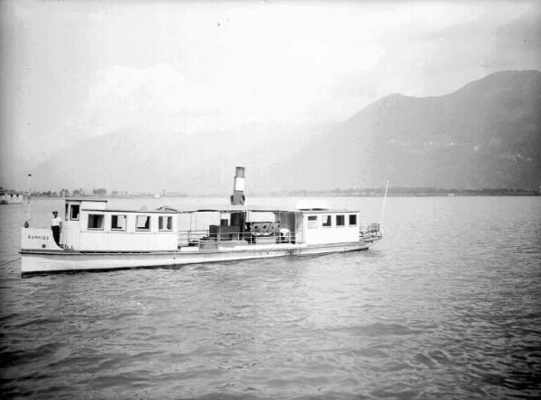 Lago d'Iseo (?) - Piroscafo