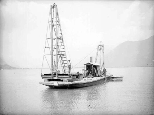 Lago d'Iseo (?) - Piroscafo