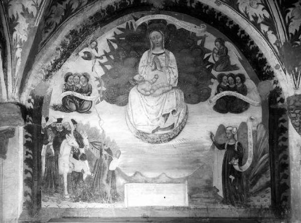 Dipinto murale - Madonna con Bambino - Zone - Località Cislano - Chiesa di S. Giorgio