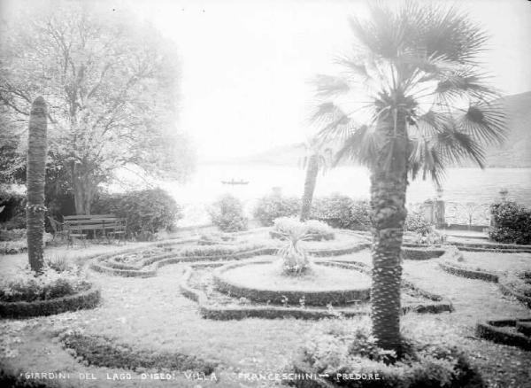 Predore - Villa Franceschini - Giardino