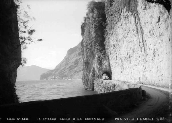 Lago d'Iseo - Strada fra Vello e Marone