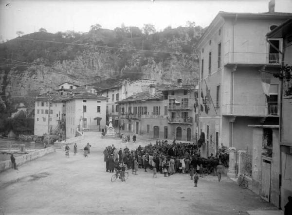 Cividate Camuno - Manifestazione fascista - XII Anniversario per la Vittoria