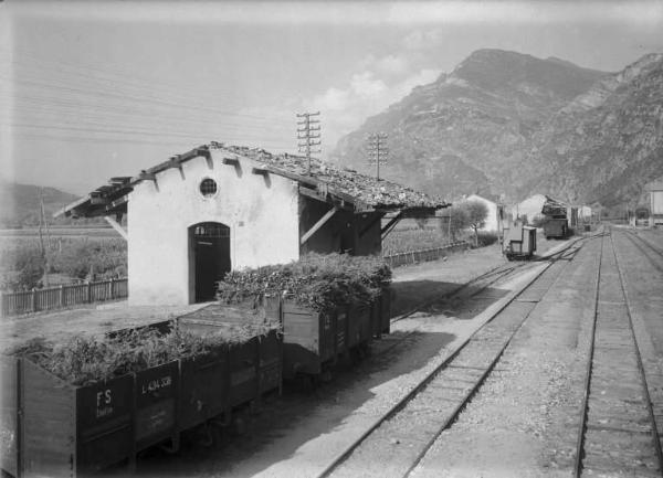 Cividate Camuno - Stazione ferroviaria - Danni da bombardamenti