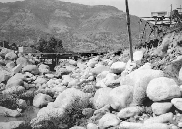 Edolo - Opera di presa - Cantiere - Impresa Magistretti