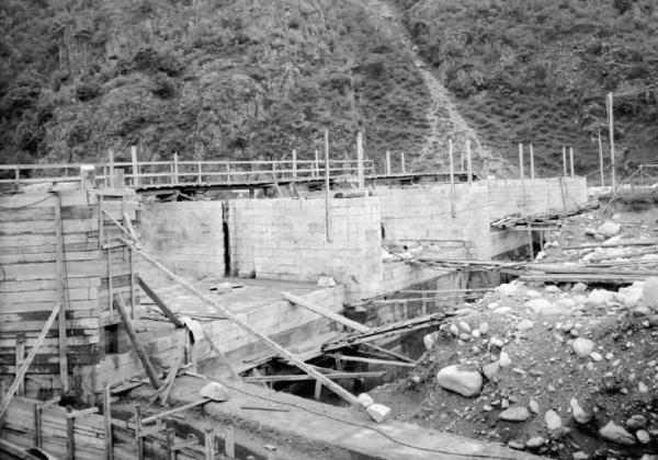 Edolo - Opera di presa - Cantiere - Impresa Magistretti