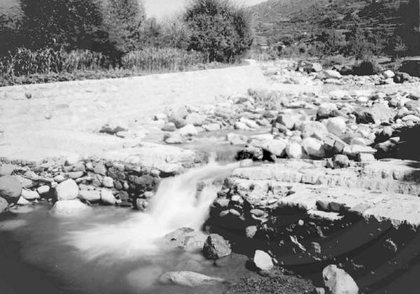 Val Grigna - Torrente Grigna - Trattto Esine-Bienno - Opera di arginatura