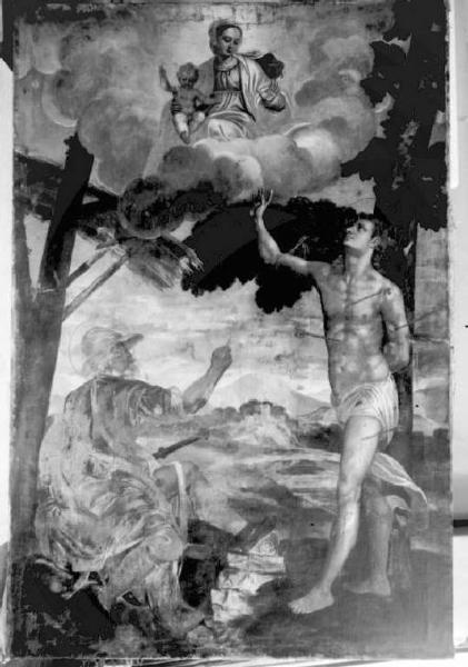 Dipinto - S. Sebastiano - Breno - Mostra del restauro