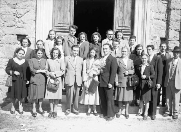 Ritratto di famiglia all'aperto - Matrimonio