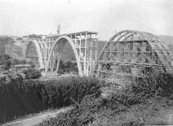 Palazzolo sull'Oglio - Autostrada Bergamo-Brescia - Ponte - Cantiere