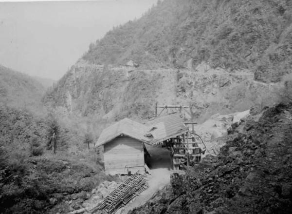 Bienno - Torrente Grigna - Centrale idroelettrica Carlo Tassara - Cantiere