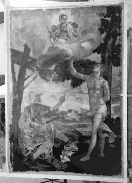 Dipinto - S. Sebastiano - Breno - Mostra del restauro